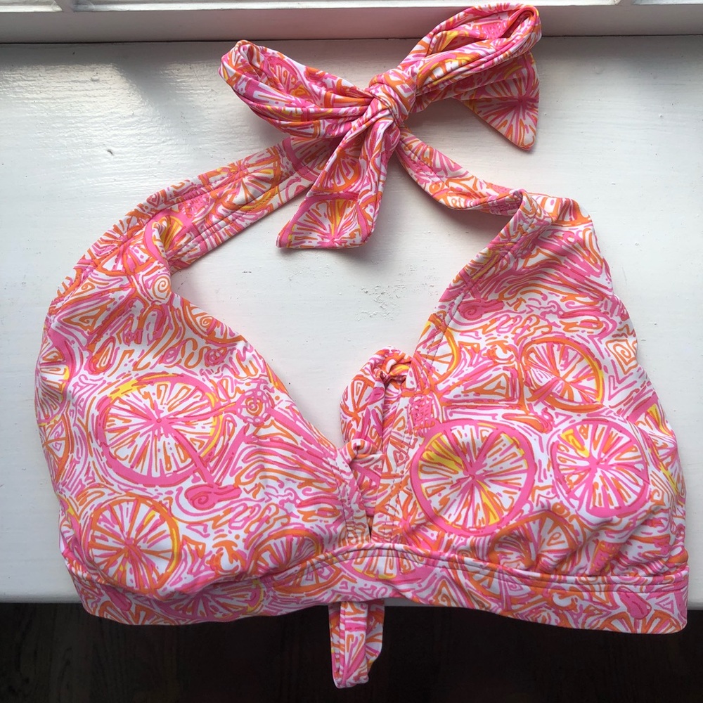 lily Pulitzer Size Medium Bikini Top